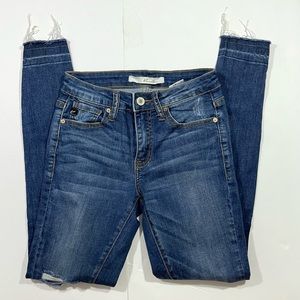 KanCan High Waisted Distressed Jeans Size 24